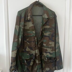 Camouflage Military Jacket